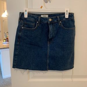 Denim skirt, medium